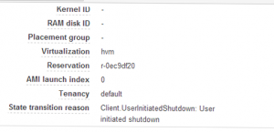 EC2 Management Console